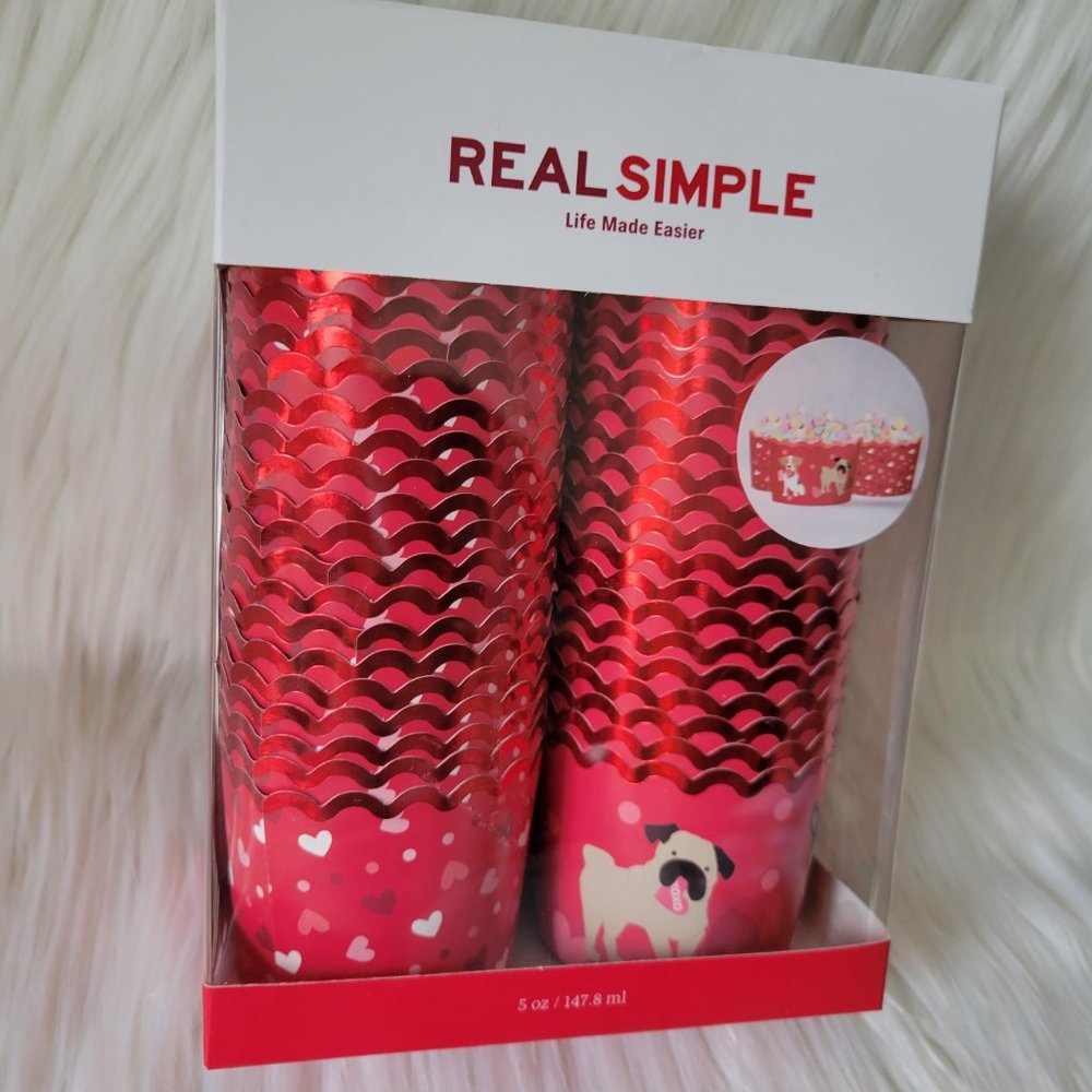 Real Simple Set of 50 Baking Cups